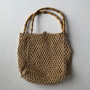 Natural Woven Hand Bag